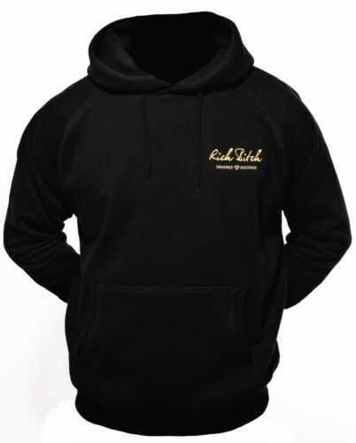 BLACK GOLD HOODIE - Black Gold Hoodie L