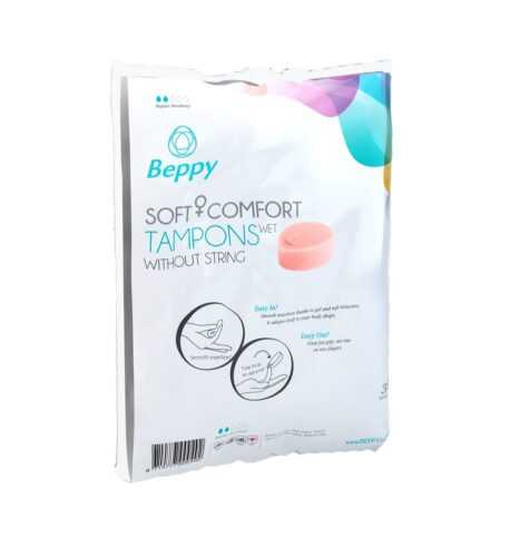 Beppy Soft Comfort Tampons WET - pěnové tampóny bez šňůrky 30 ks