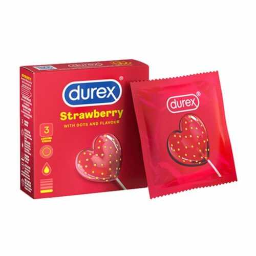 Durex Select s príchuťou jahôd 1ks