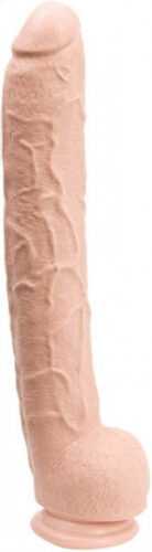 Gélové dildo XXL Rambo (37 cm)