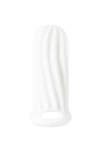 Lola Games - Lola Games Homme Wide White 9-12 cm návlek na zväčšenie penisu