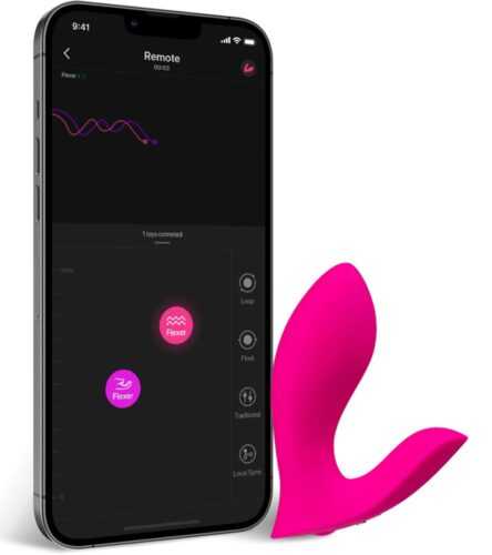 Lovense Flexer Insertable Dual Panty Vibrator