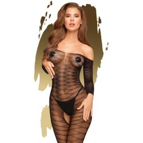 Penthouse Dreamy Diva Bodystocking - Black - S-L