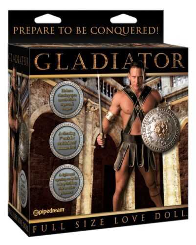 Pipedream GLADIATOR Love Doll vibrating