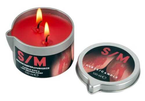 S/M Candle in a Tin 100 g