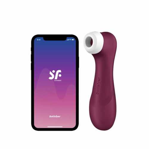 Satisfyer Pro 2 Gen3 nabíjací stimulátor na klitoris bordová