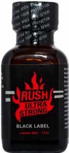 poppers Rush Ultra Strong Black Label 24 ml