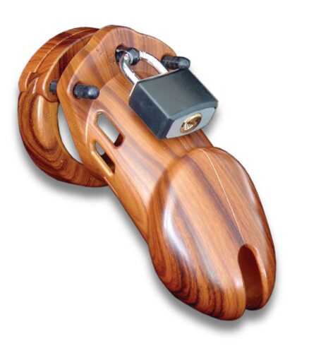 CB-X CB-6000 Chastity Cage Wood 35 mm