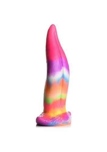 Creature Cocks Glow in the Dark Unicorn Tongue Silicone Dildo