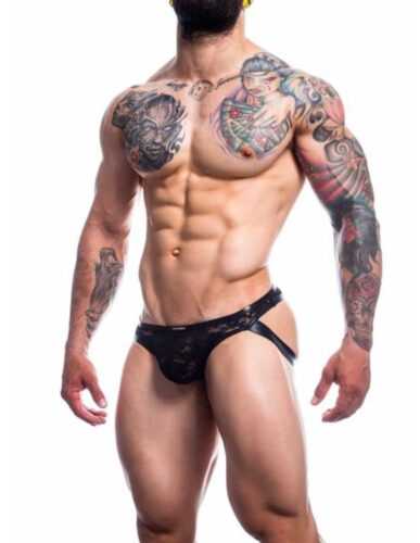 L4CE by C4M Jockstrap Capri Black - L