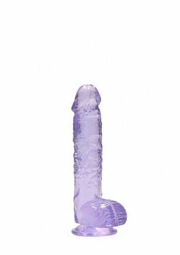 RealRock Crystal Clear 15cm Purple