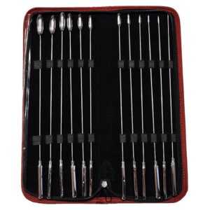 Rouge Stainless Steel 12 Piece Rosebud Urethral Kit