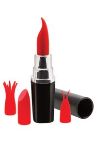 S Pleasures Lipstick Vibrator Black/Red