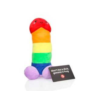 Shots SLine Penis Plushie Rainbow 30 cm