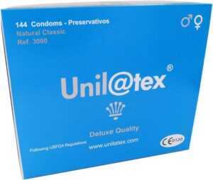 Unil@tex Natural Preservatives Pack 144 ks