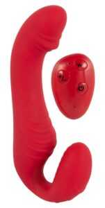 You2Toys Remote Controlled Strapless Strap-On 3 Motors Red